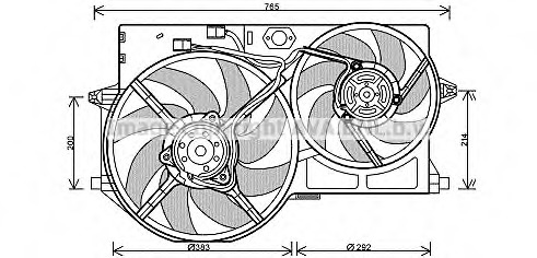 Ventilator radiator