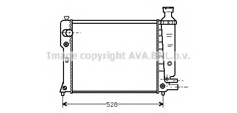 Radiator racire motor