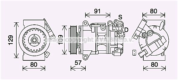 Compresor aer conditionat