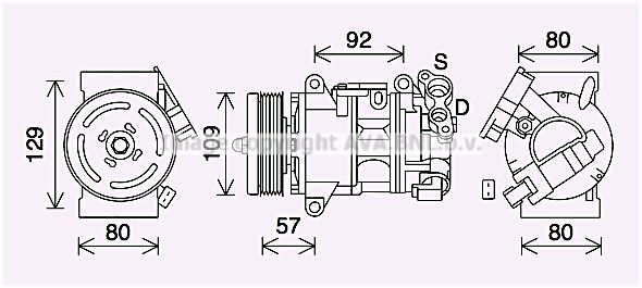 Compresor aer conditionat