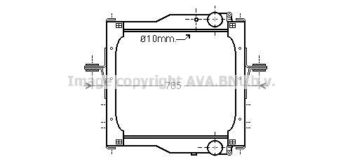 Radiator racire motor