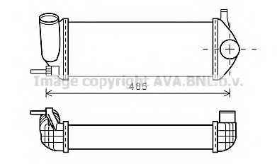 Intercooler compresor