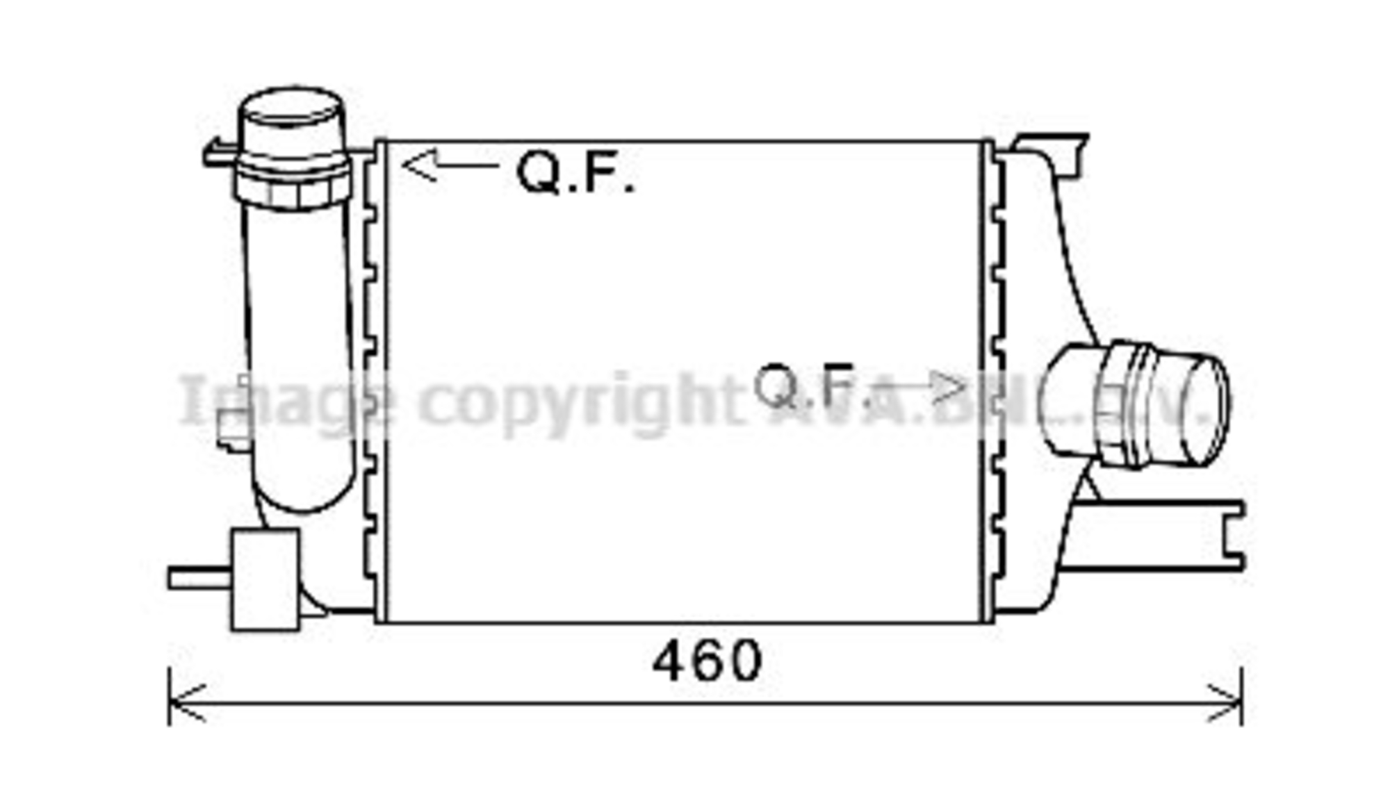 Intercooler compresor