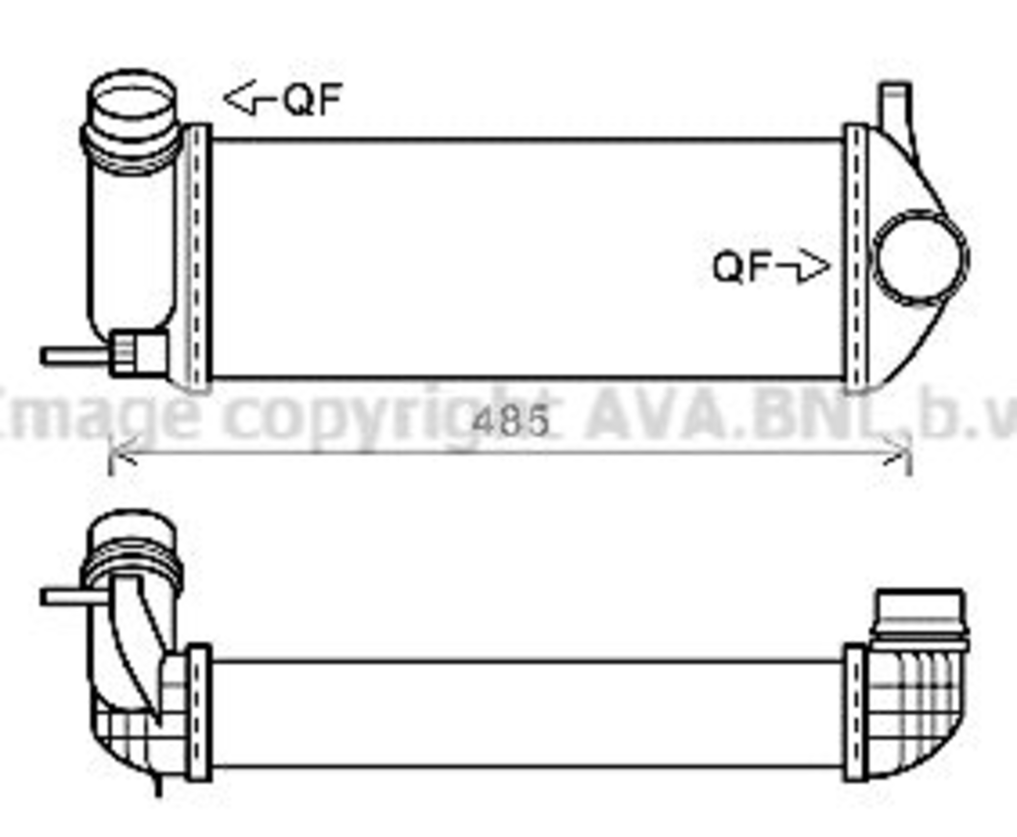 Intercooler compresor