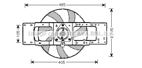 Ventilator radiator