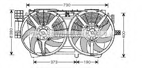 Ventilator radiator