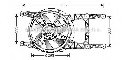 Ventilator radiator