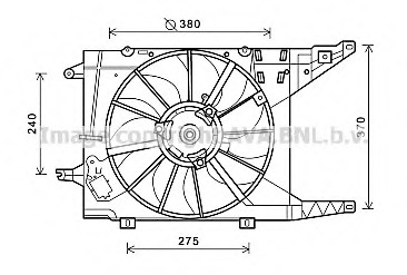 Ventilator radiator