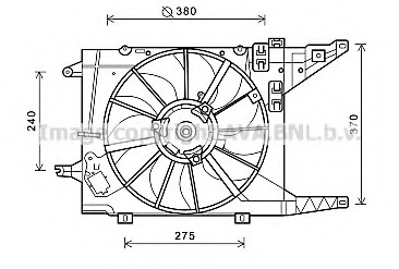 Ventilator radiator