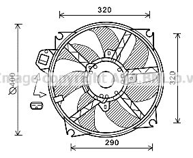 Ventilator radiator