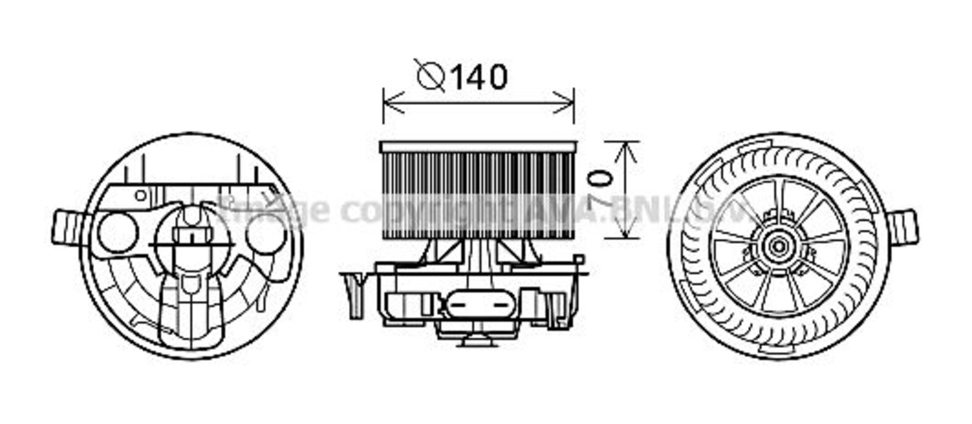 Ventilator habitaclu