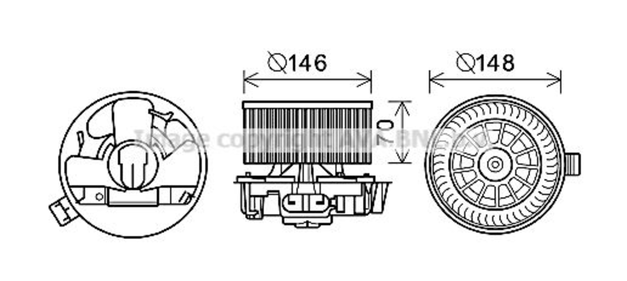 Ventilator habitaclu