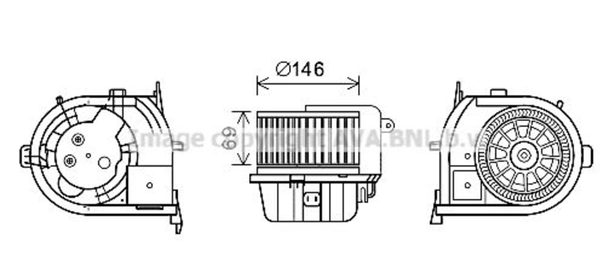 Ventilator habitaclu