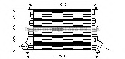 Intercooler compresor