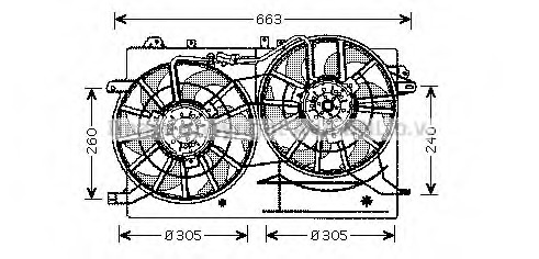 Ventilator radiator