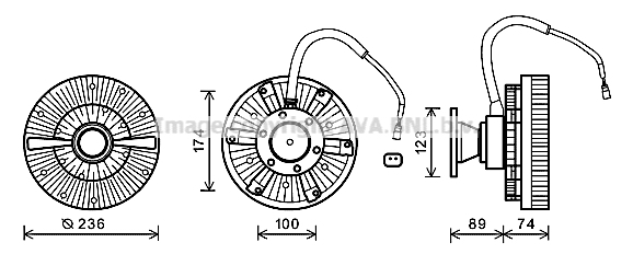 Ventilator radiator