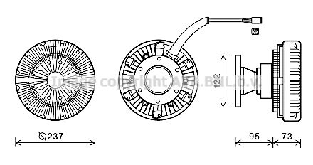 Ventilator radiator