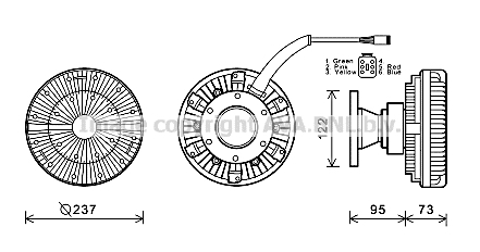 Ventilator radiator