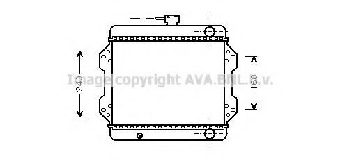 Radiator racire motor