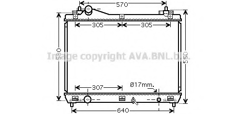 Radiator racire motor