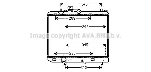 Radiator racire motor