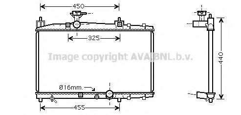 Radiator racire motor