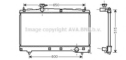 Radiator racire motor