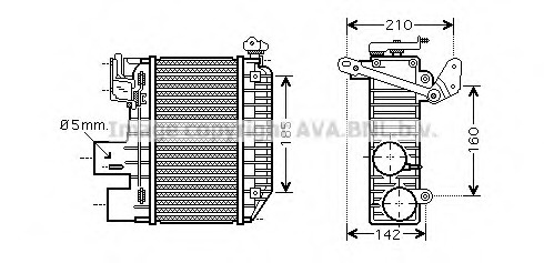 Intercooler compresor