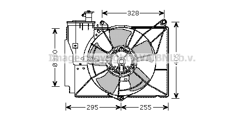 Ventilator radiator