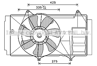 Ventilator radiator