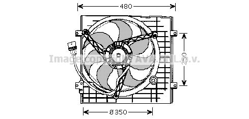 Ventilator radiator