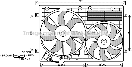 Ventilator radiator