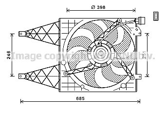 Ventilator radiator