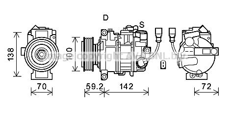 Compresor aer conditionat