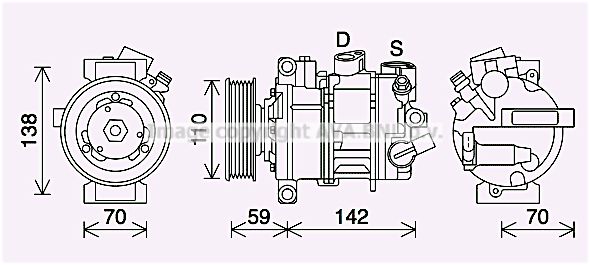 Compresor aer conditionat