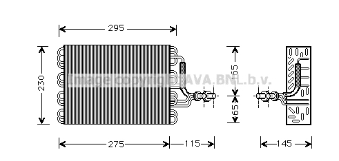 Evaporator aer conditionat