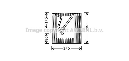 Evaporator aer conditionat