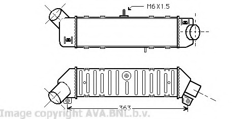 Intercooler compresor