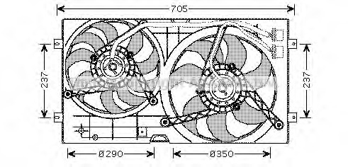 Ventilator radiator