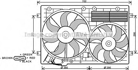 Ventilator radiator