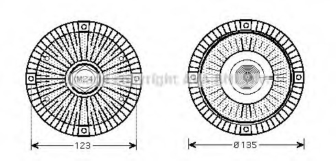 Ventilator radiator