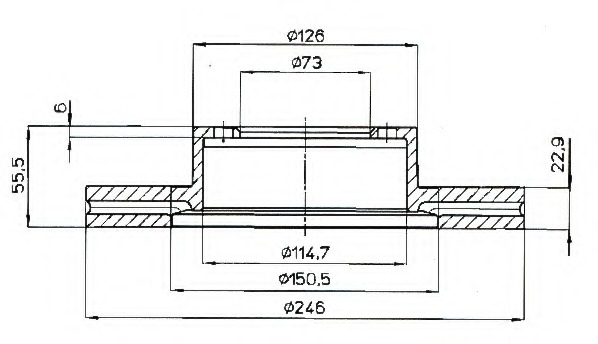 Disc frana