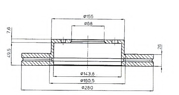 Disc frana