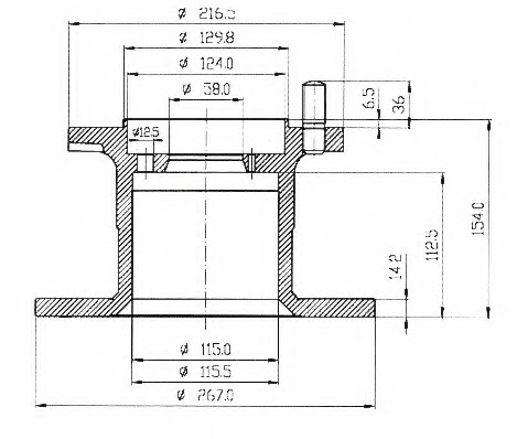 Disc frana