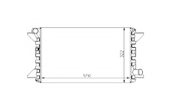 Radiator racire motor