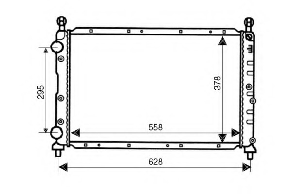 Radiator racire motor