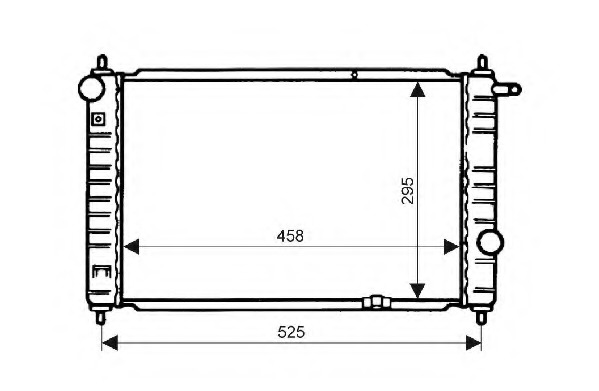 Radiator racire motor