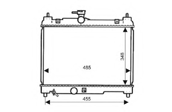 Radiator racire motor