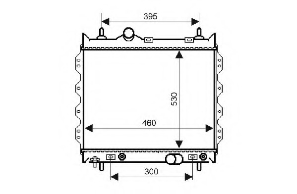 Radiator racire motor