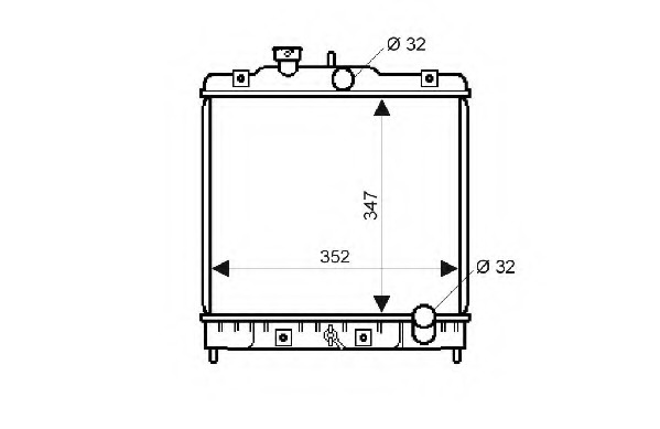 Radiator racire motor